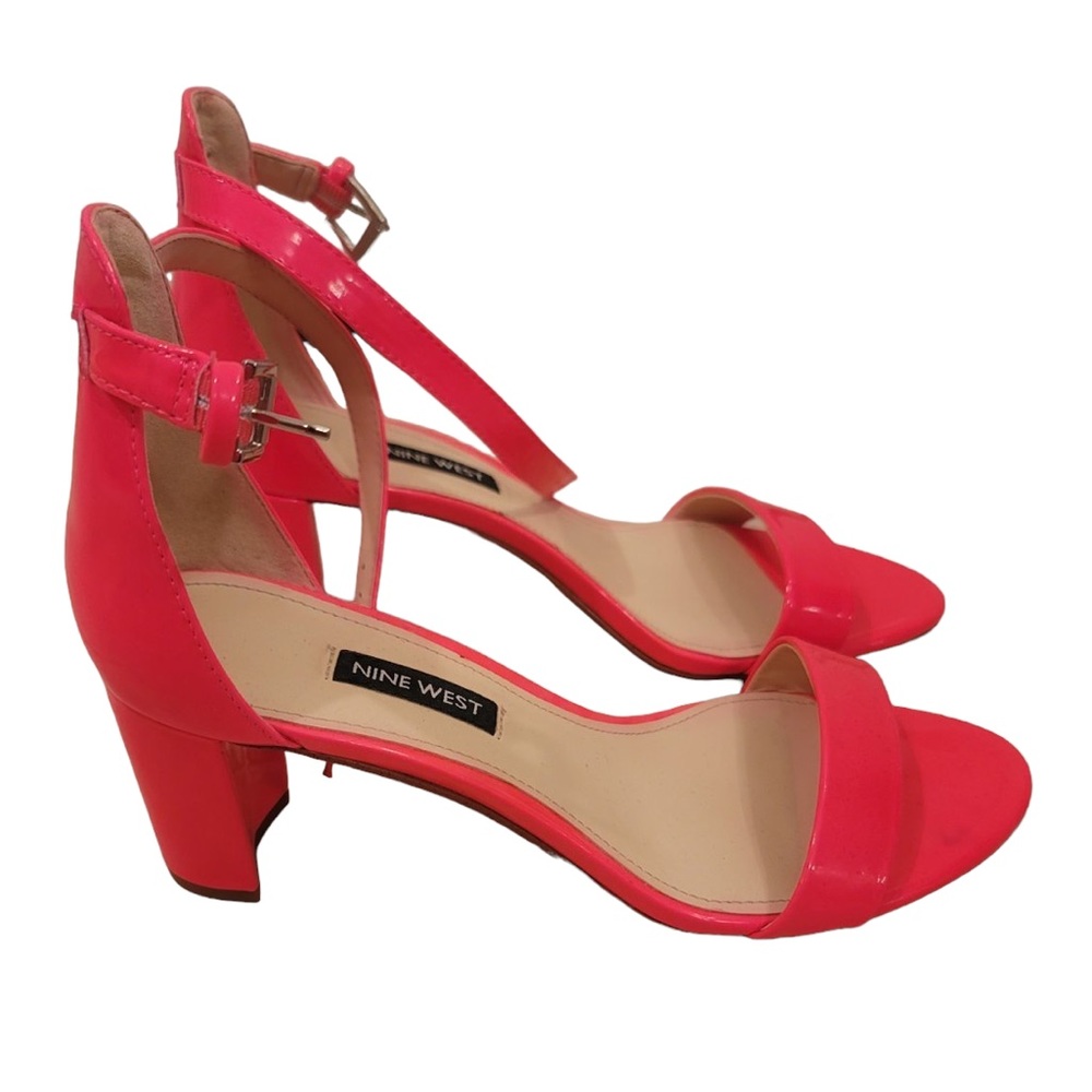 Sexy NWOT hot pink Nine West sandals